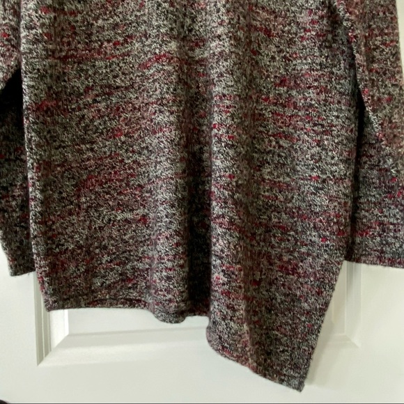 J Jill Heather Asymetrical Hem Cashmere Blend Tunic Sweater XL w MEASUREMENTS - Picture 10 of 12